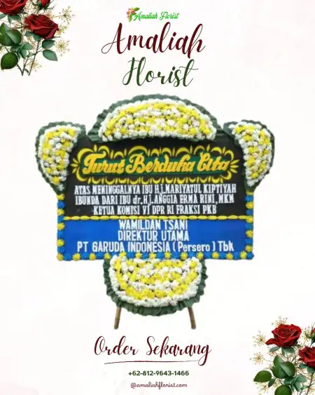 Papan Bunga Duka Saptorenggo